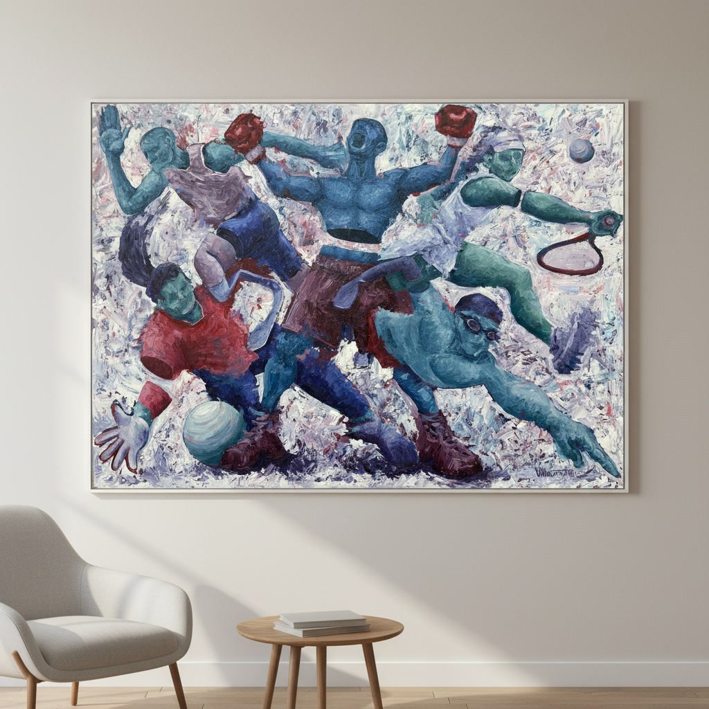 gemini-2.5-flash-image_A_realistic_interior_wall_art_mockup_with_a_large_contemporary_painting_as_the_m-1